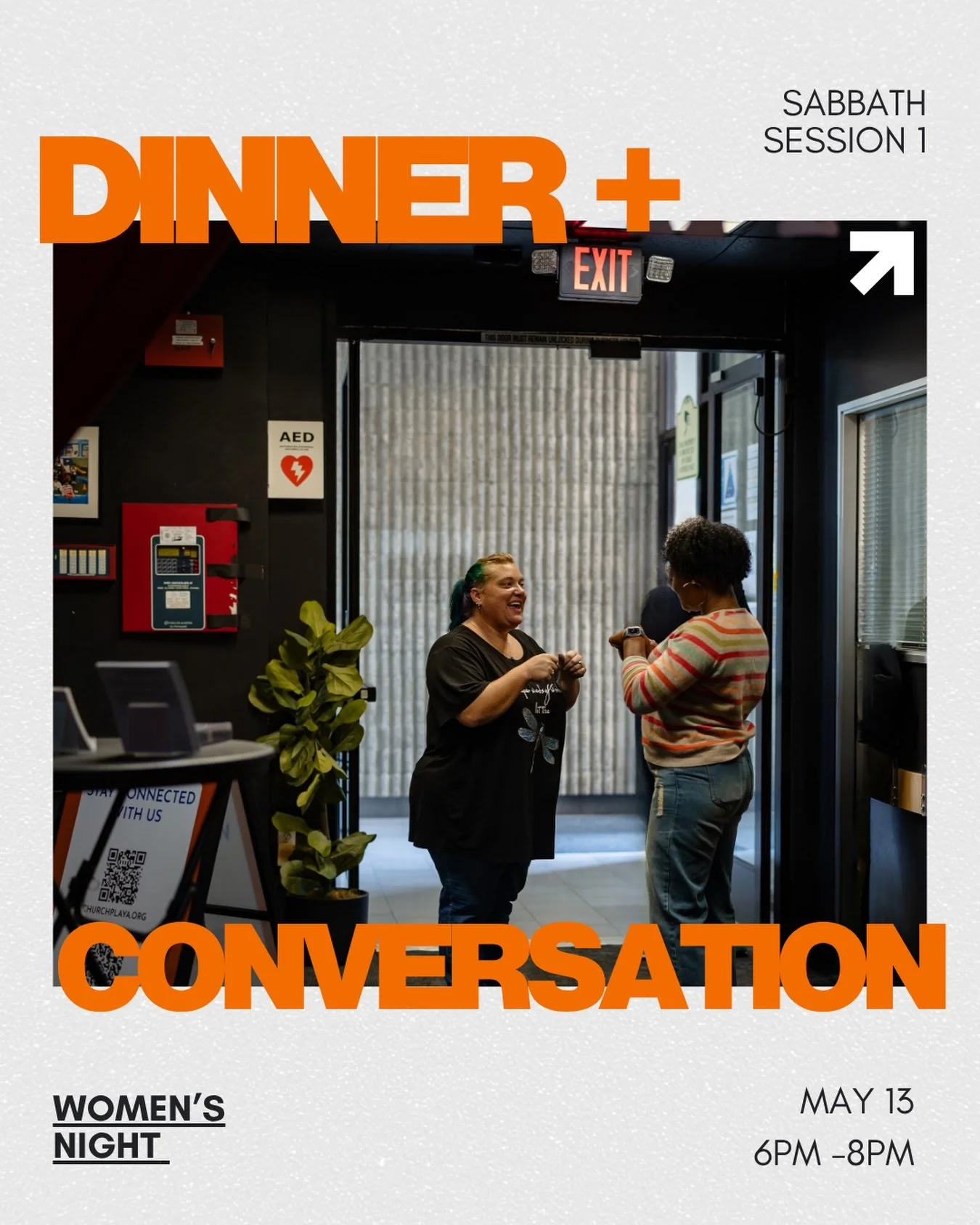 Ladies, join us THIS WEDNESDAY for our May Dinner + Conversation Night!

We&rsquo;ll be kicking off the first of four sessions on the practice of Sabbath as we explore Jesus&rsquo; invitation to rest.

These evenings have been such a sweet opportunit