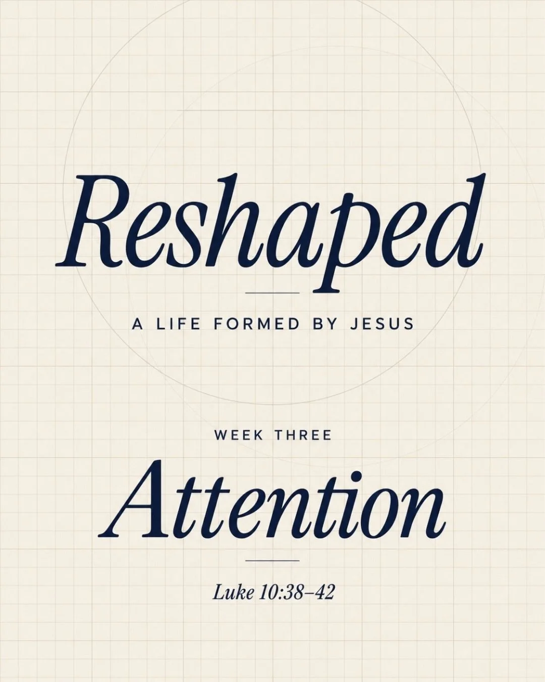 What we give our attention to shapes who we become.

In Luke 10, Martha was near Jesus&mdash;but distracted and pulled in every direction. Mary chose to sit at His feet, listen, and allow His words to shape her.

And when Martha became overwhelmed, J