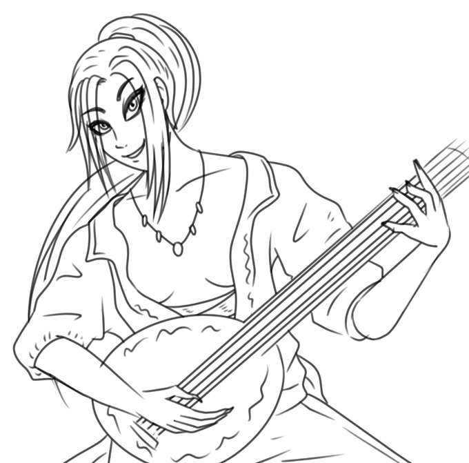 Spoony Bard Djad, by Venicia Jenivelle