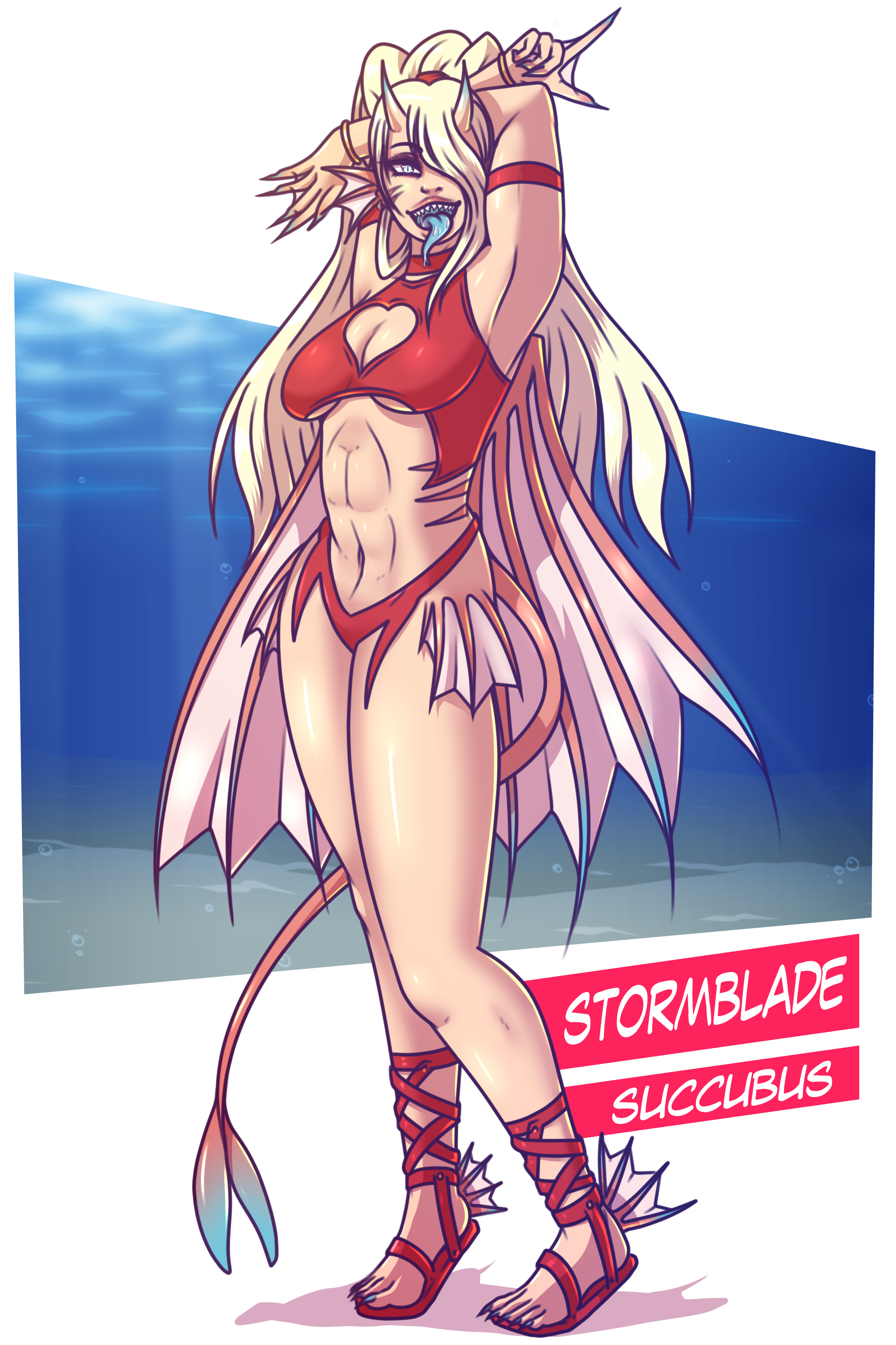 Succubus Stormblade, by Venicia Jenivelle