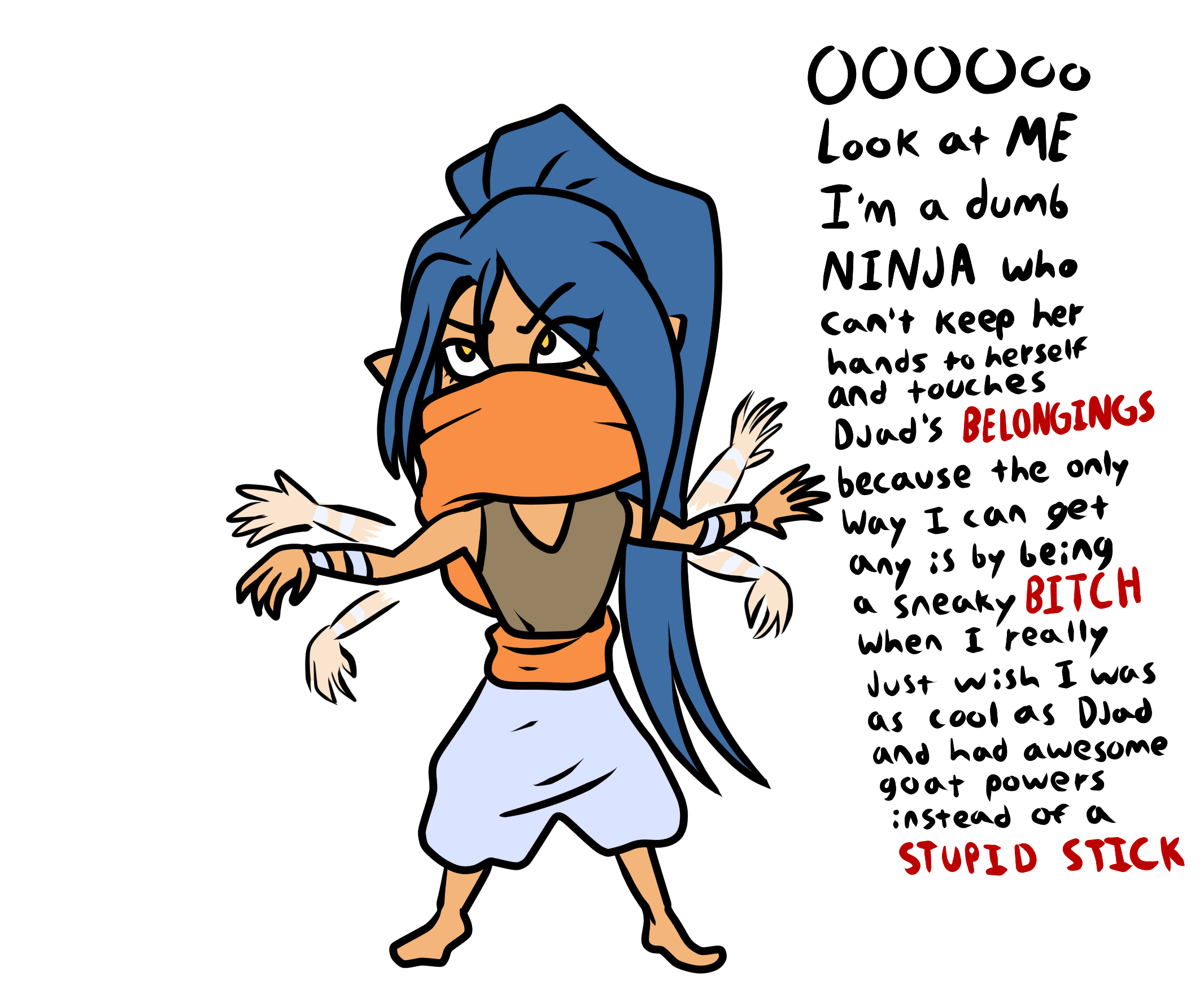 Momo Djad Chibi, by Venicia Jenivelle