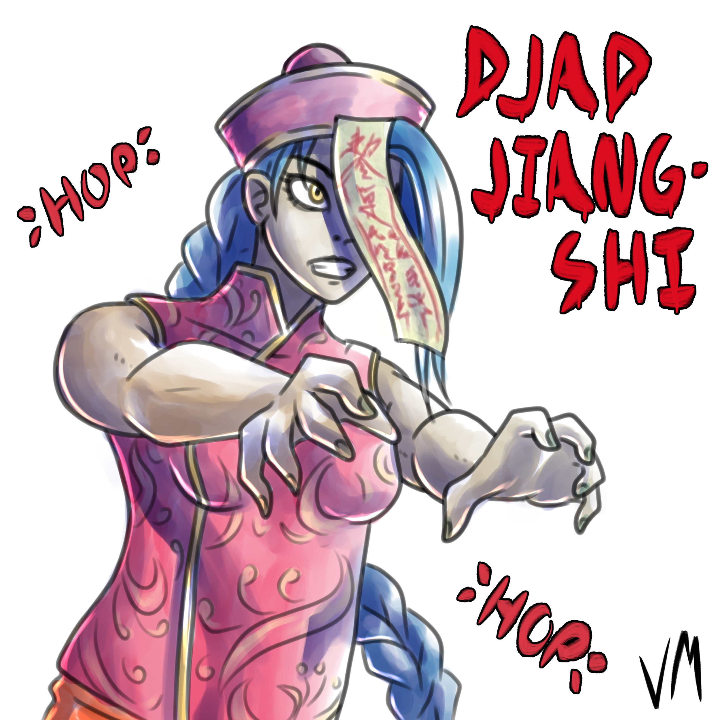 Djad Jiang-shi, by Venicia Jenivelle