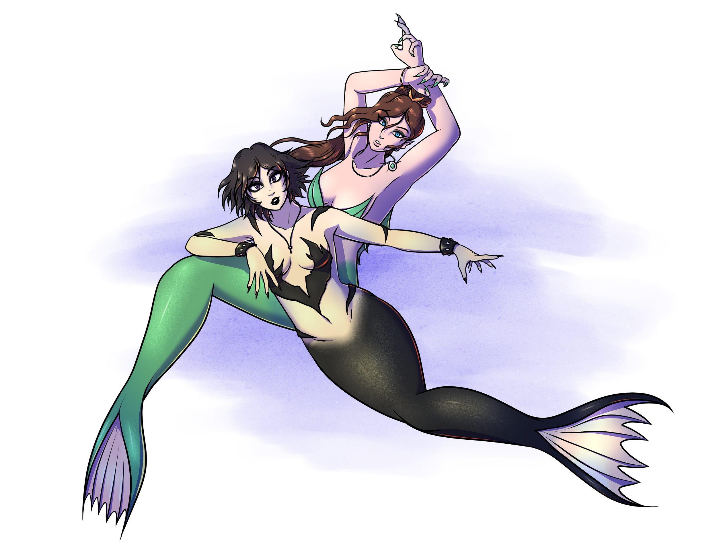 Mermaids, by Venicia Jenivelle