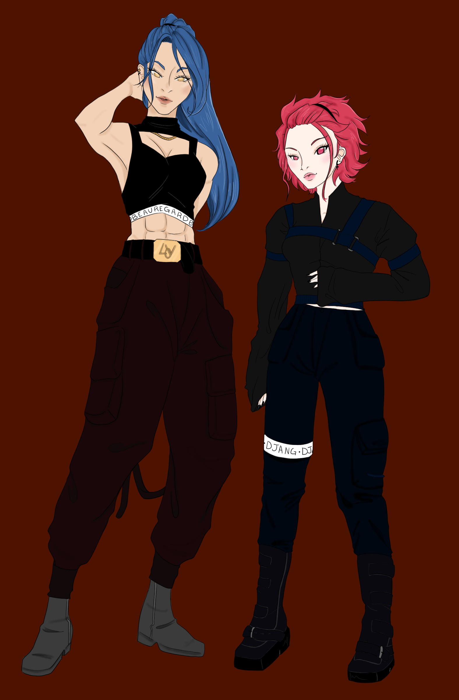 Djad and Gemma, by Panzer