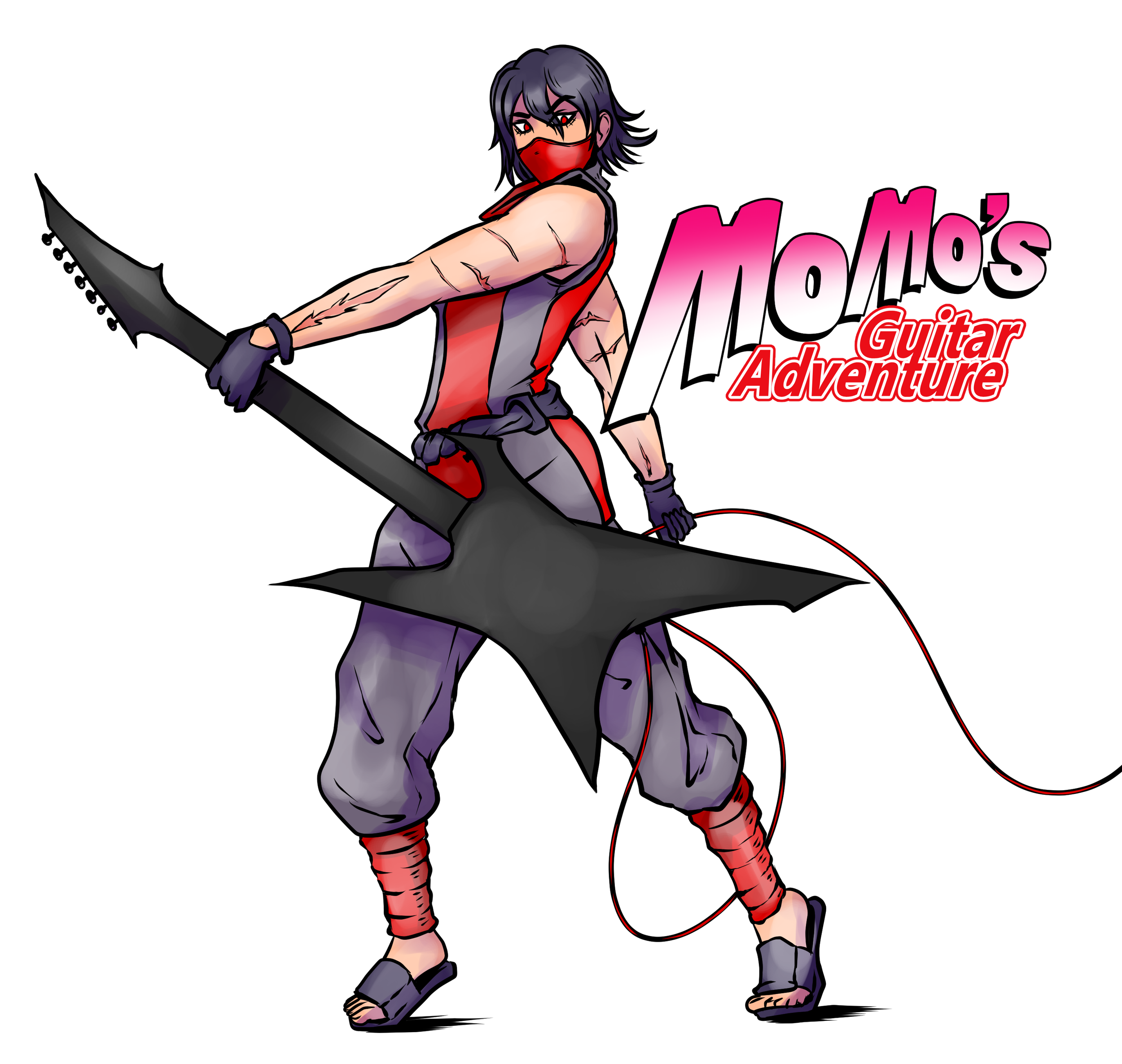 Momo's Guitar Adventure, by Venicia Jenivelle
