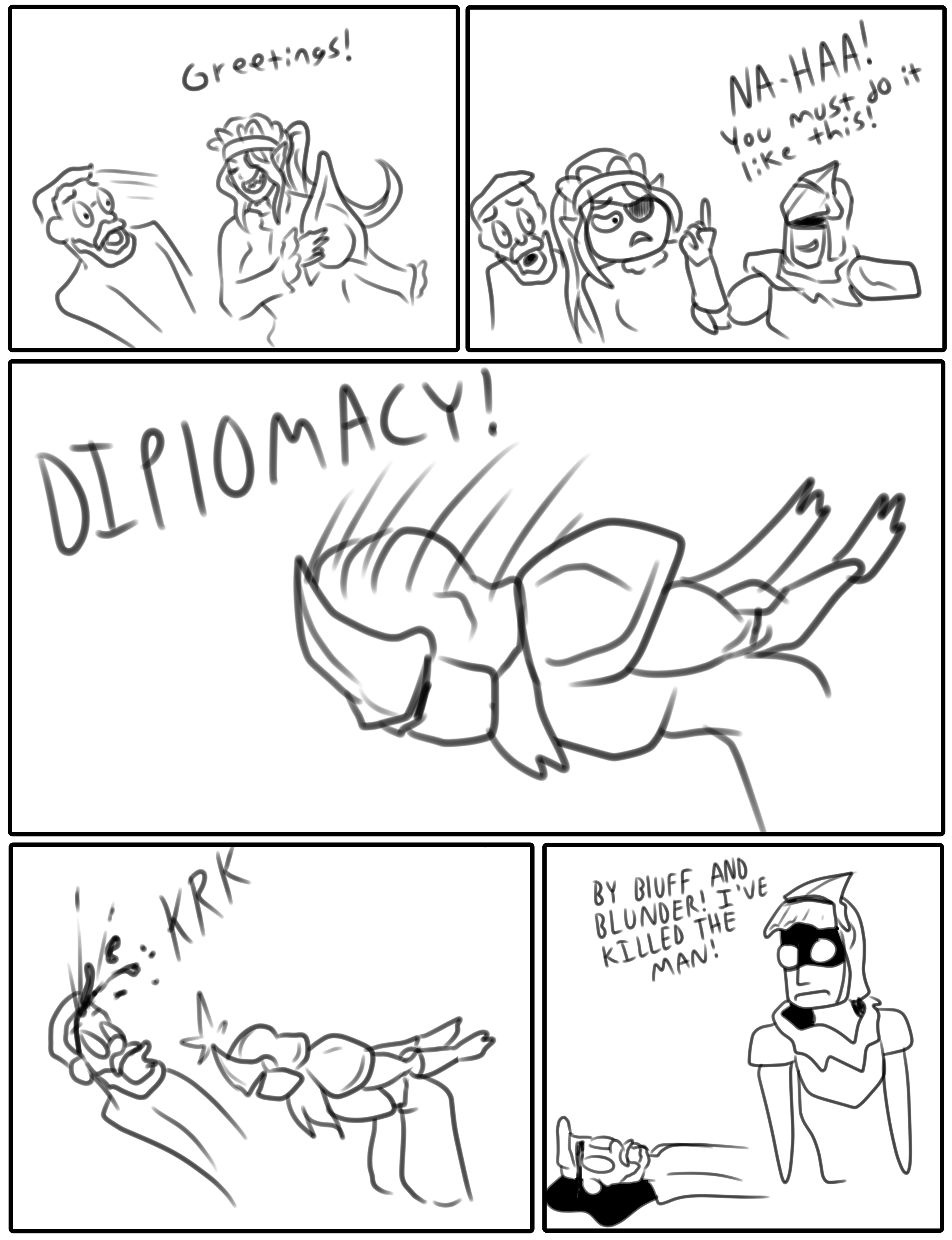 Diplomacy, by Venicia Jenivelle