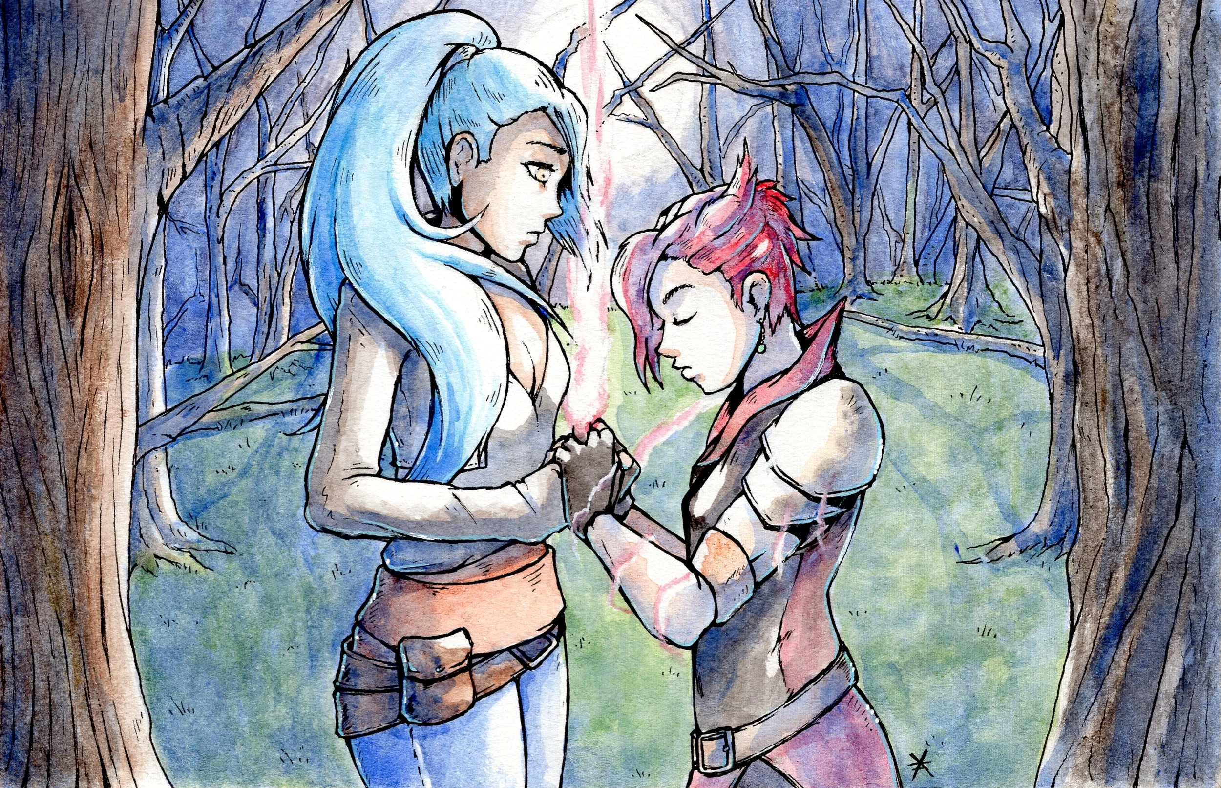 CHoC Djad and Gemma, by Venicia Jenivelle