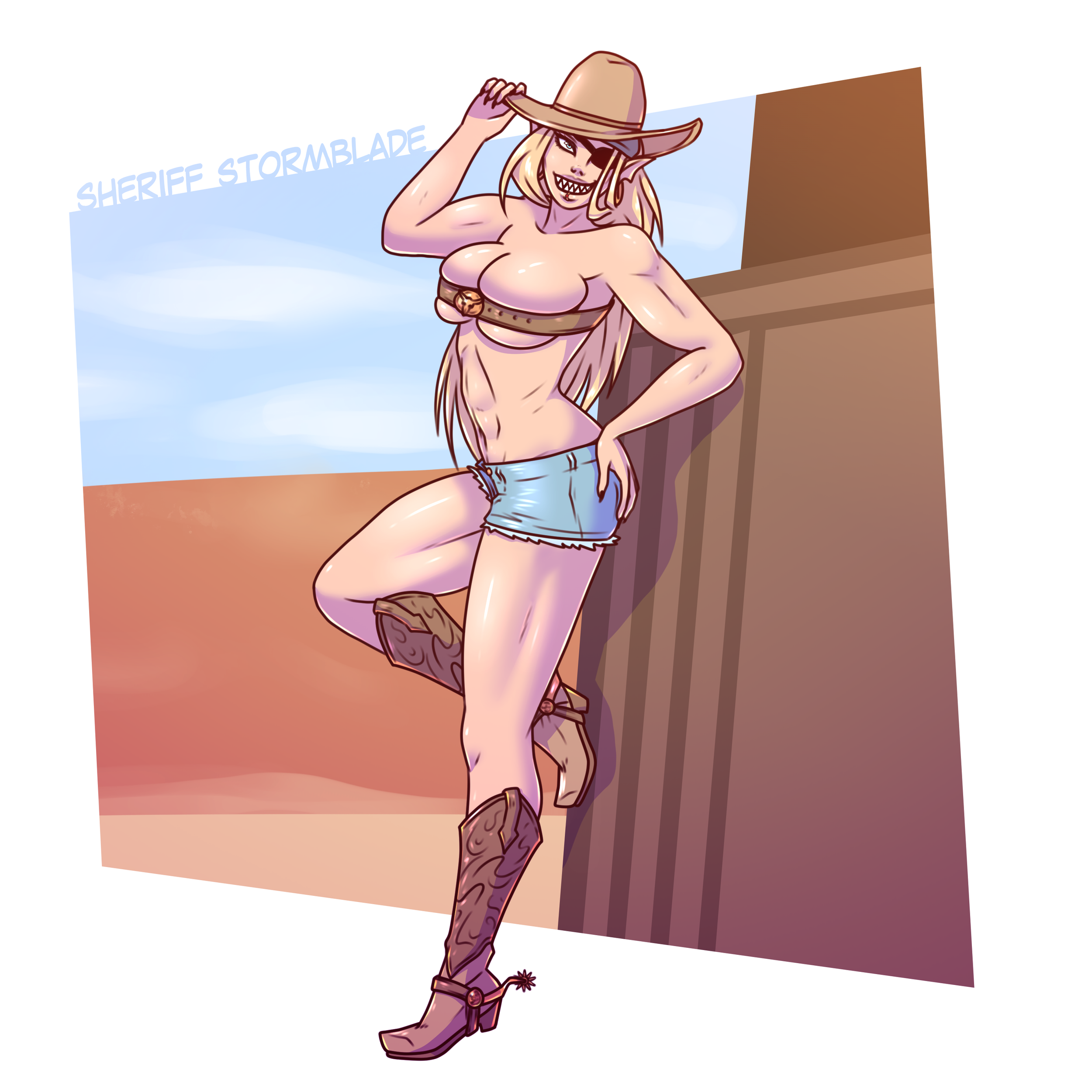 Cowgirl Stormblade, by Venicia Jenivelle