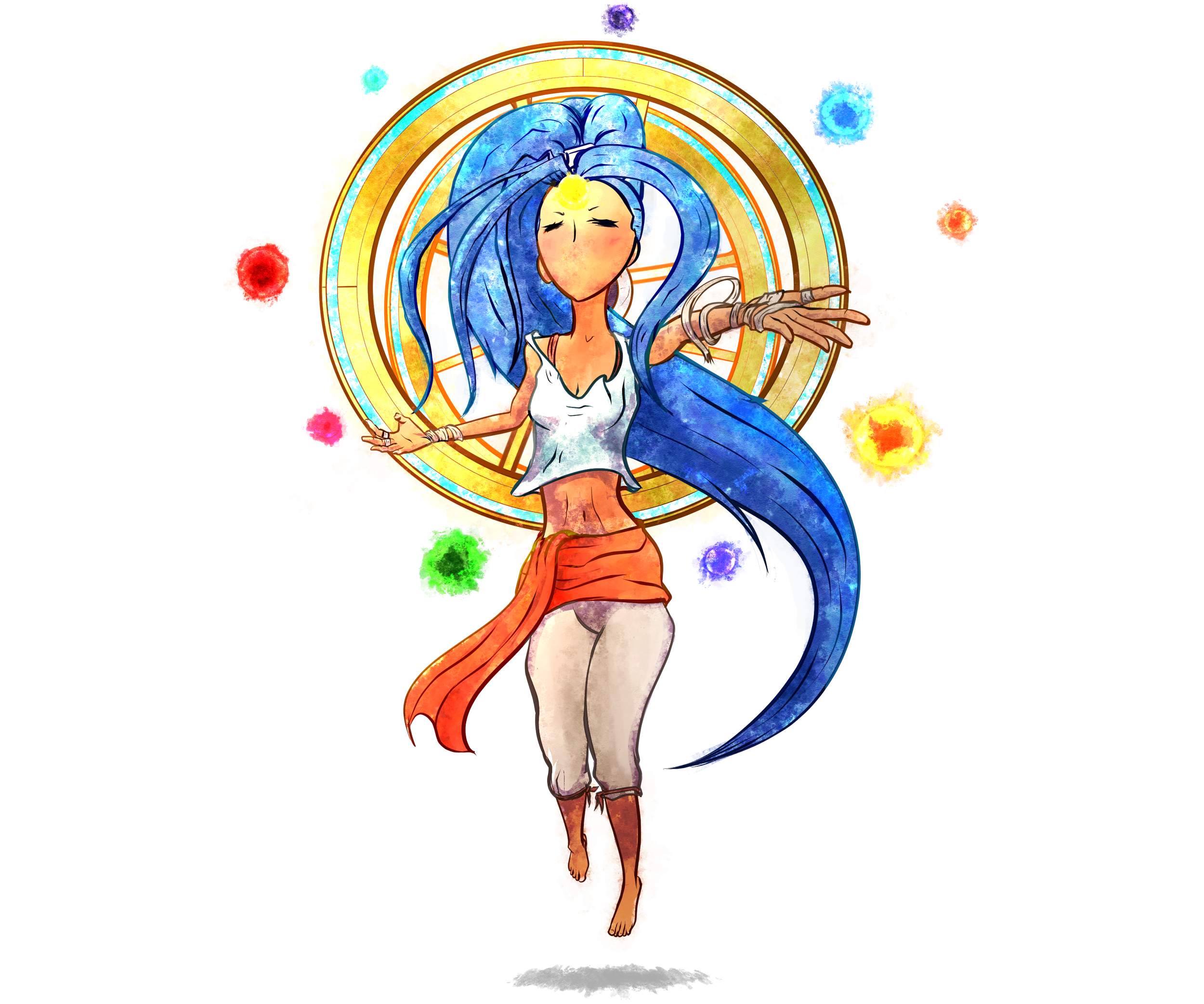 Okami Djad, by ME?! I count, why can't I do my own fan art?