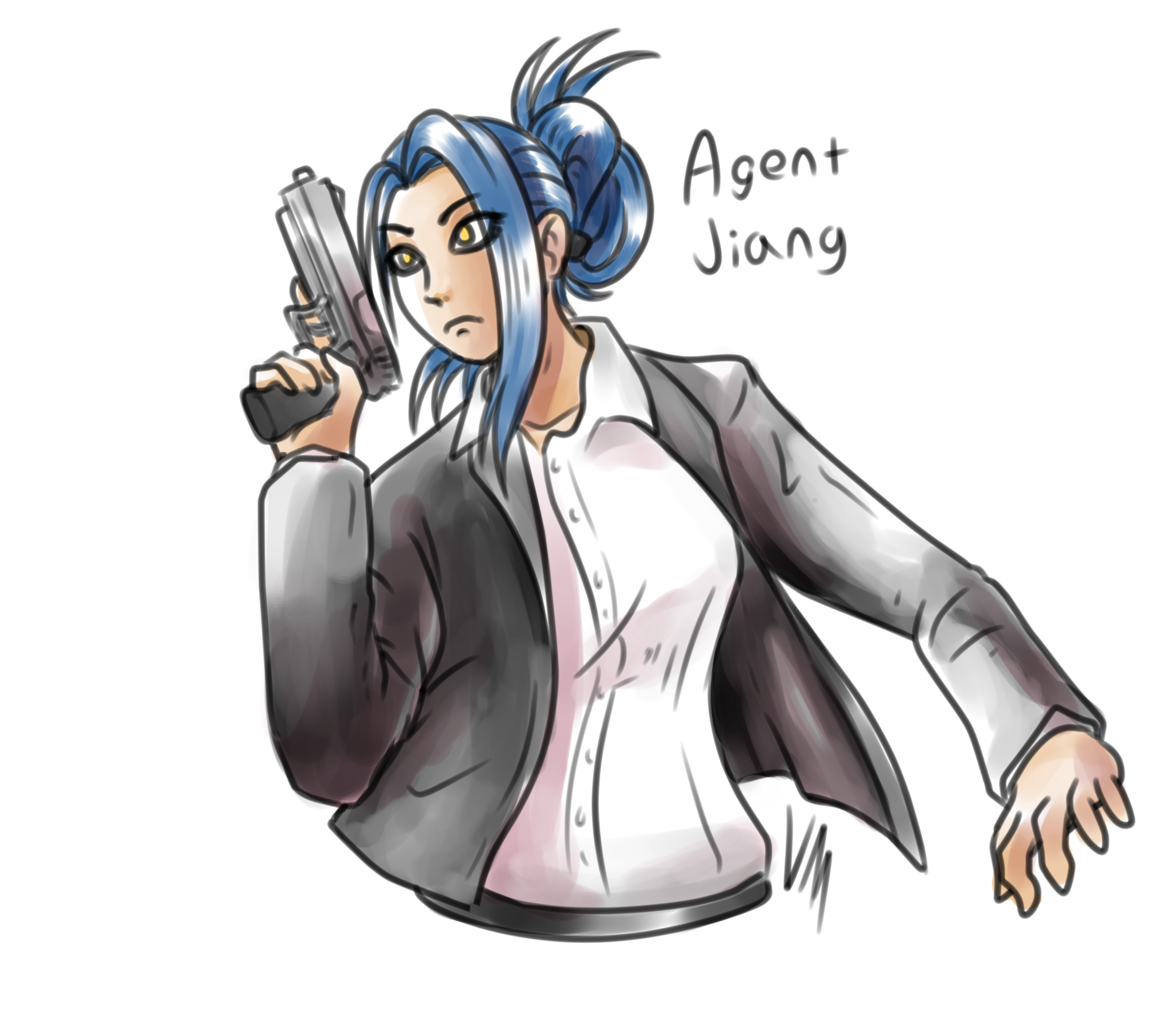 Agent Jiang, by Venicia Jenivelle