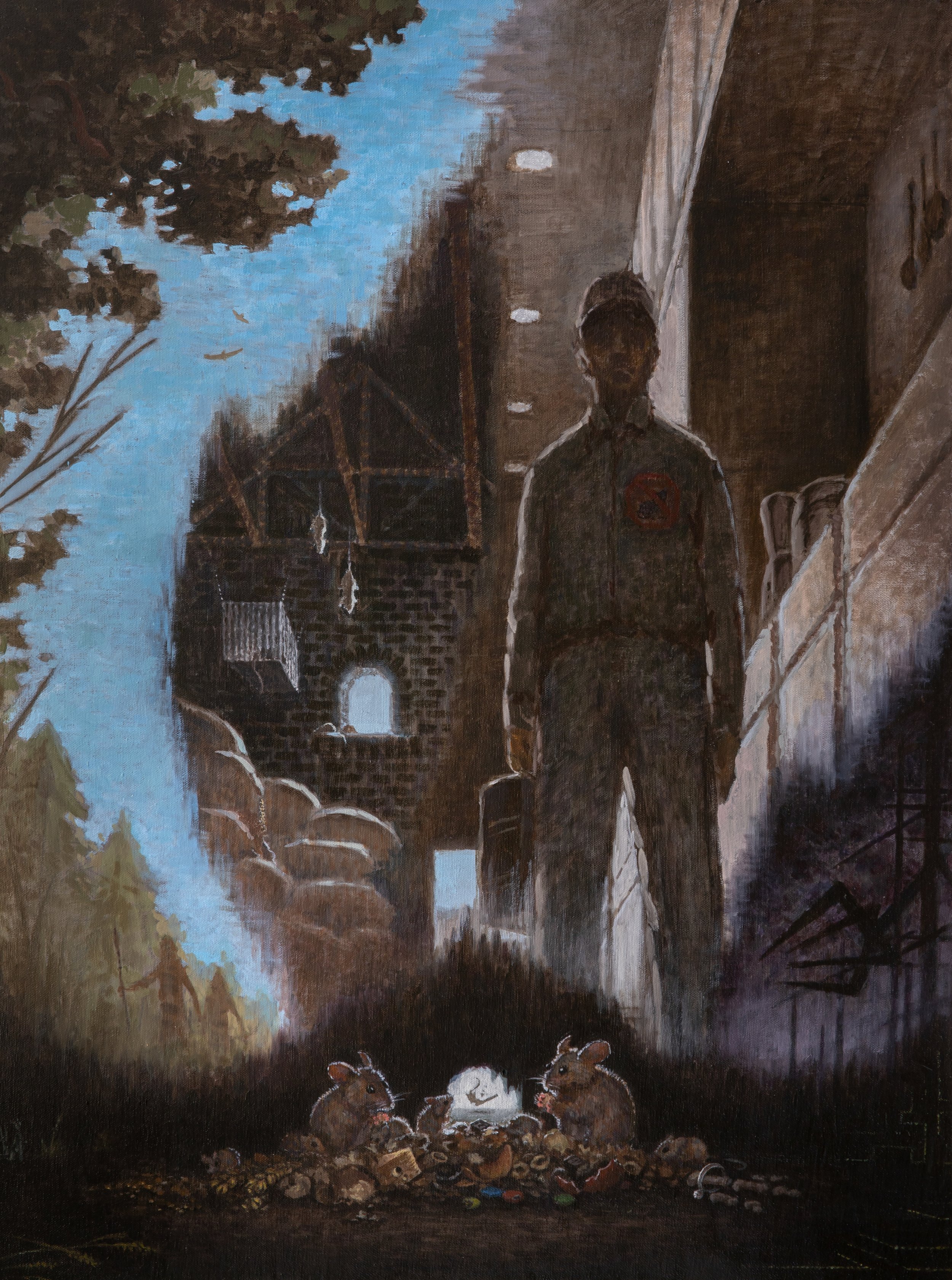 The Life, 24"x36", Oil on canvas, 2024