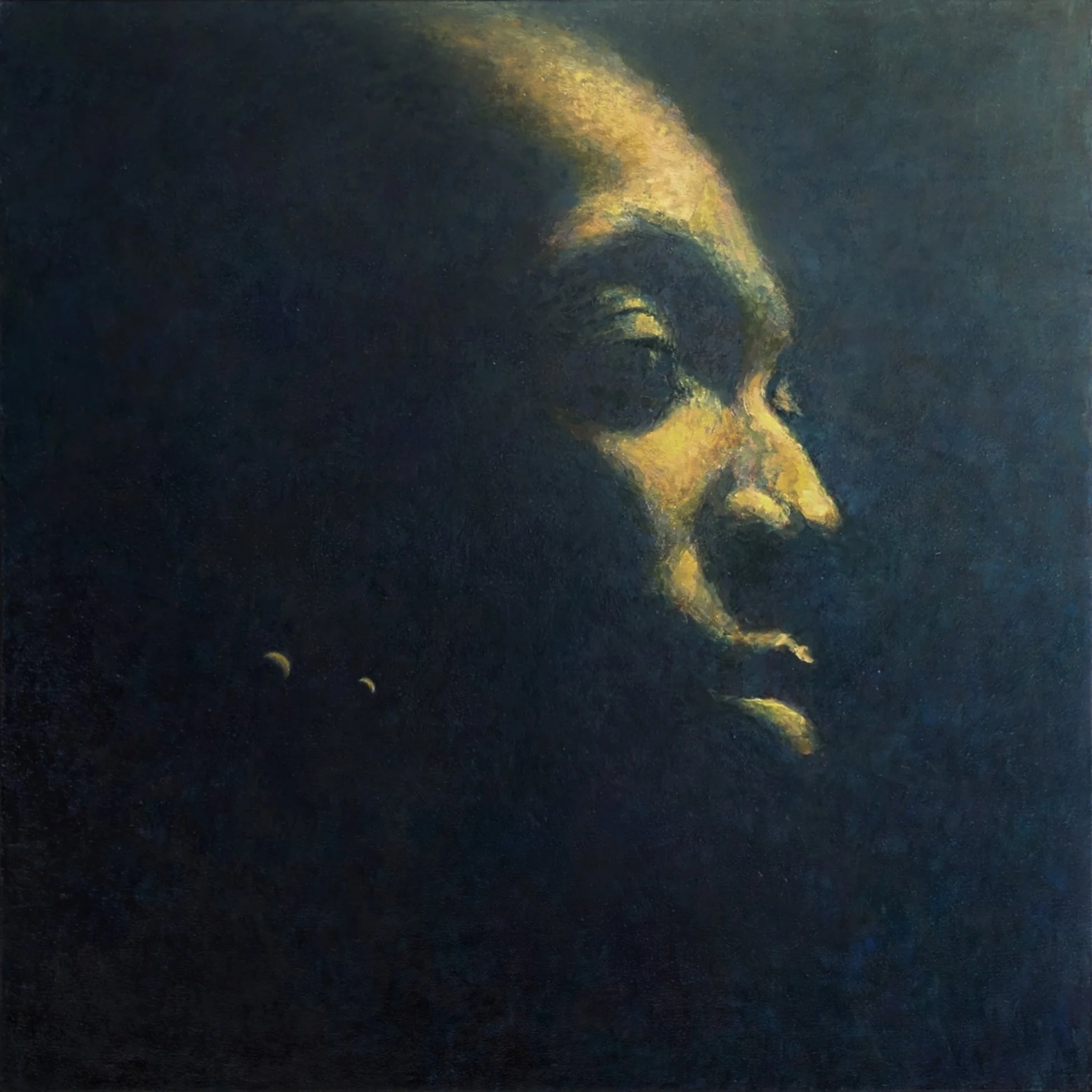 Earth, 32" x 32", Oil on canvas, 2025