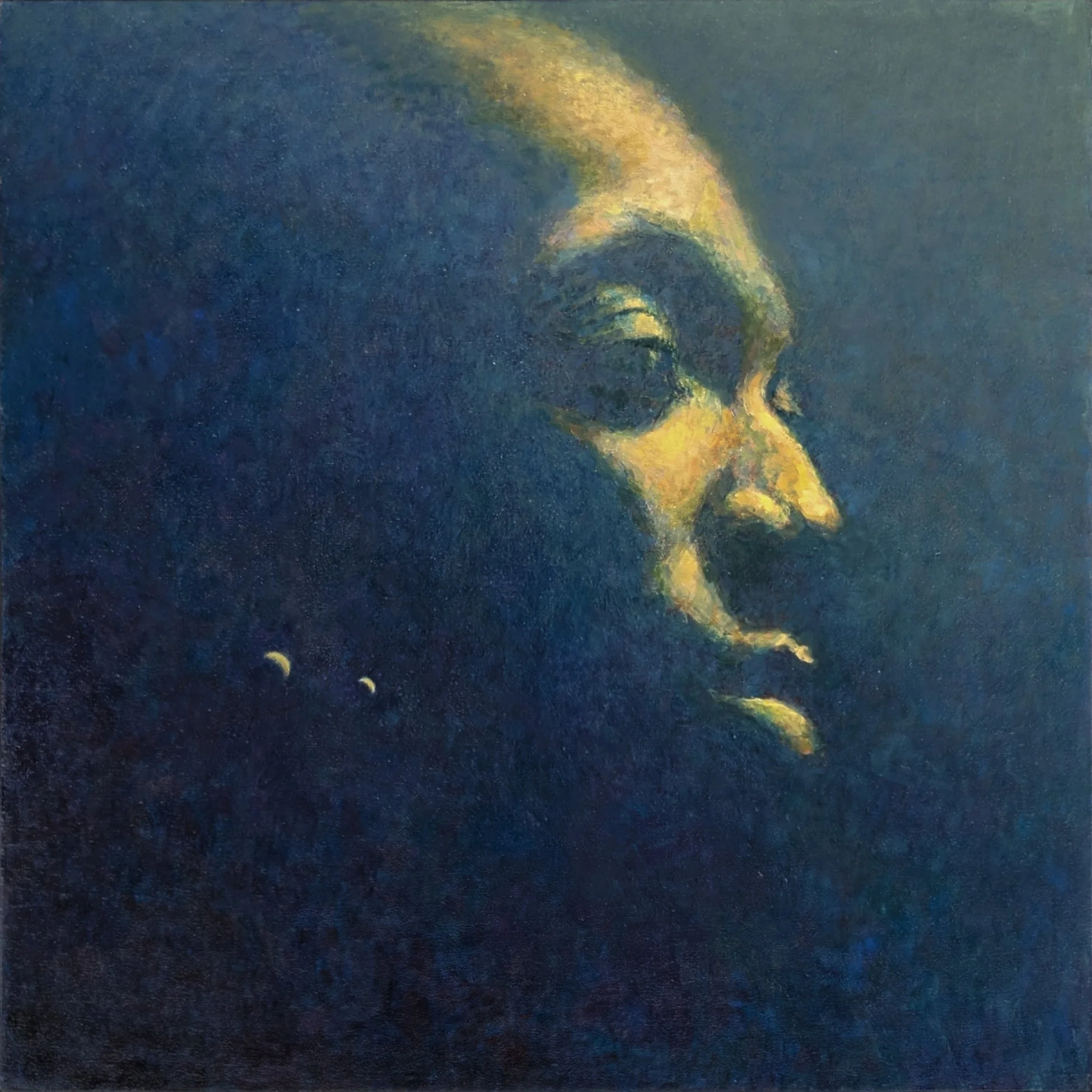 Earth, 32" x 32", Oil on canvas, 2025