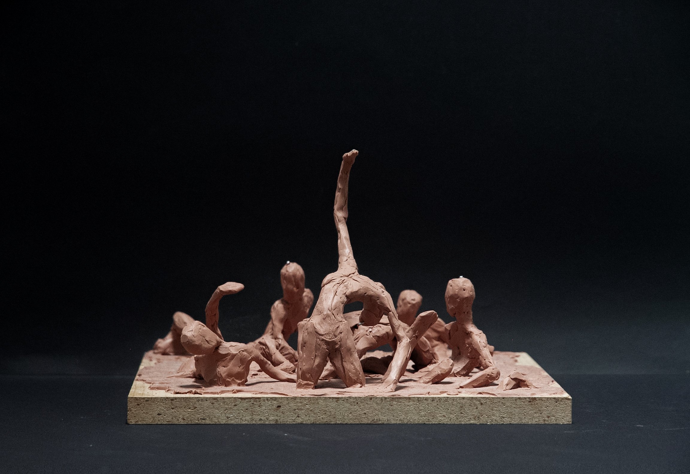 Mud, 6" x 10" x 10", Oil-based clay, 2024