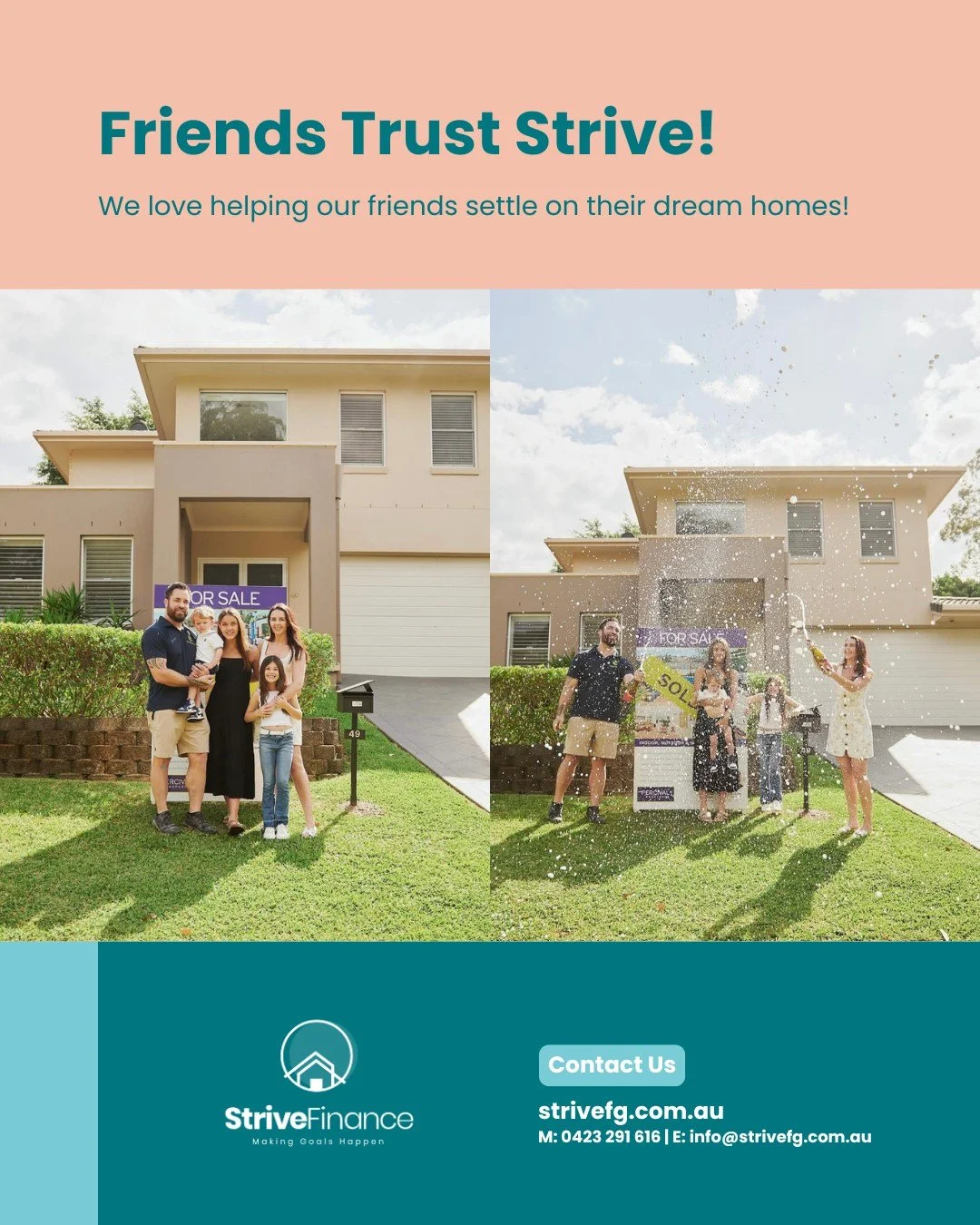 There&rsquo;s something extra special about helping friends reach this milestone. 

We&rsquo;re so grateful for the trust our friends place in us to be part of such an important journey - guiding them through one of life&rsquo;s biggest moments and s