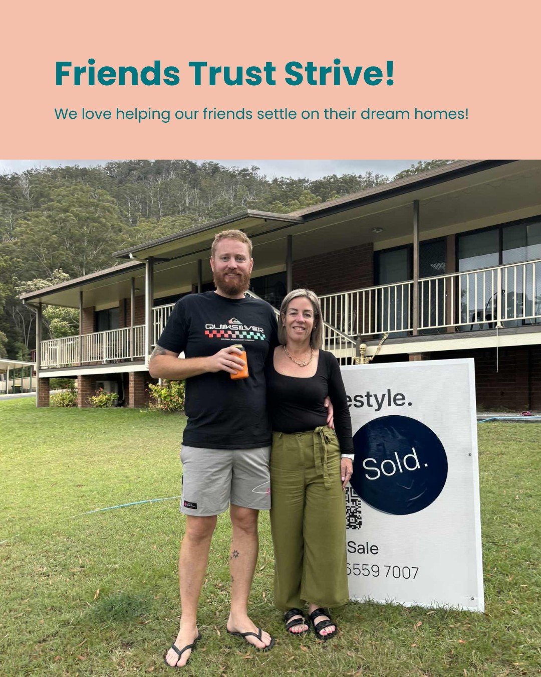 Helping friends achieve their property goals will never get old.

There&rsquo;s a lot of trust involved in this process, and we don&rsquo;t take that lightly - especially when it&rsquo;s people you know and care about. Being able to support friends t