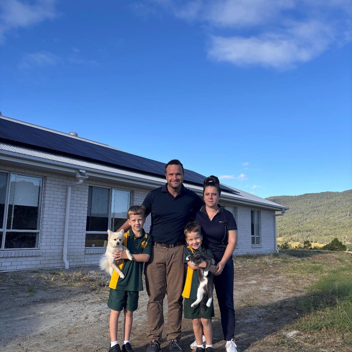 This photo is what dreams are made of 🏠

2 1/2 years in the making, this journey has finally led this beautiful young family home. Even the dog and cat look excited to be here 🐶

Moments like this are exactly why we do what we do. Thank you for cho