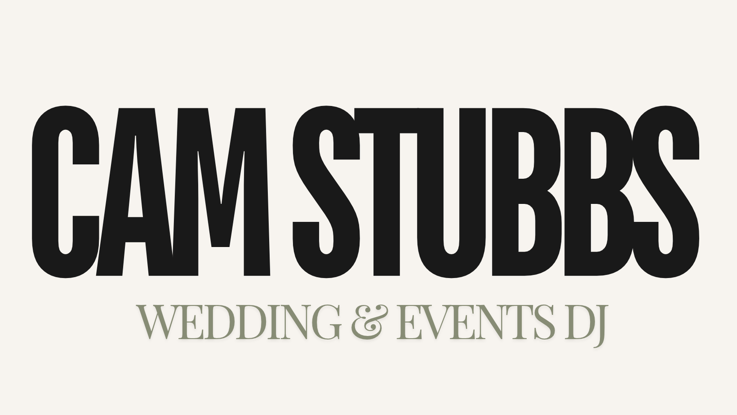 Cam Stubbs DJ