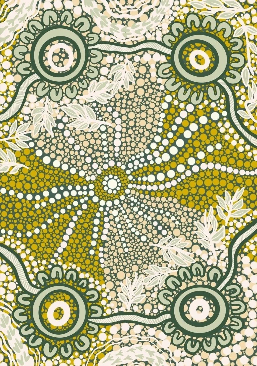 CleanPeak Energy's Reconciliation Action Plan Indigenous Artwork by Kortney Glass