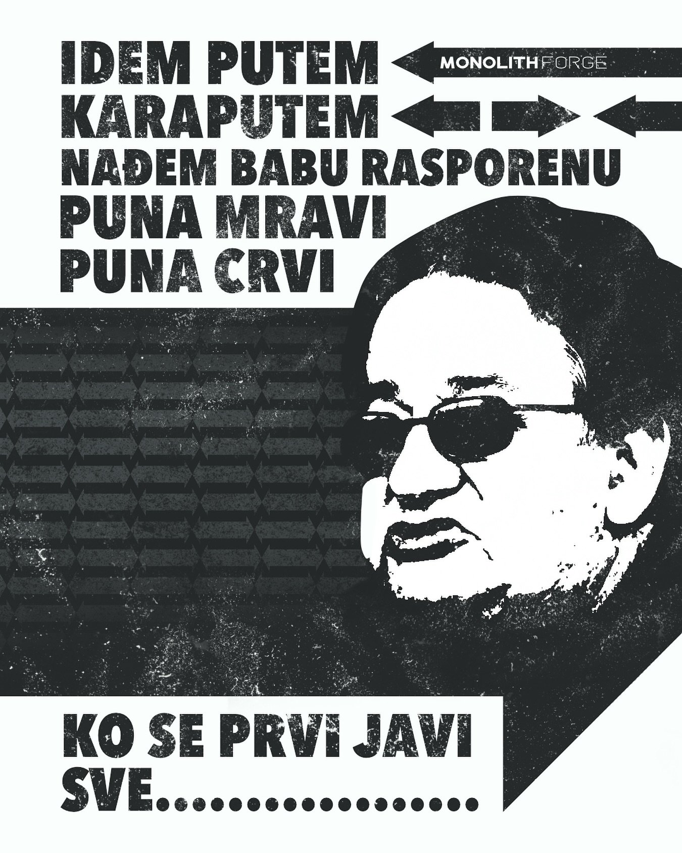 Idem putem karaputem.

Letin malo fejson i izleti mi ulomak brojalice i igre skrivača iz Večernje &scaron;kole. Normalno, Tetak je ima najjaču brojalicu. Nisan stavija kapu pa mi je glava bila otvorena da padne nekakva ideja napamet. Cringe&hellip;🫣