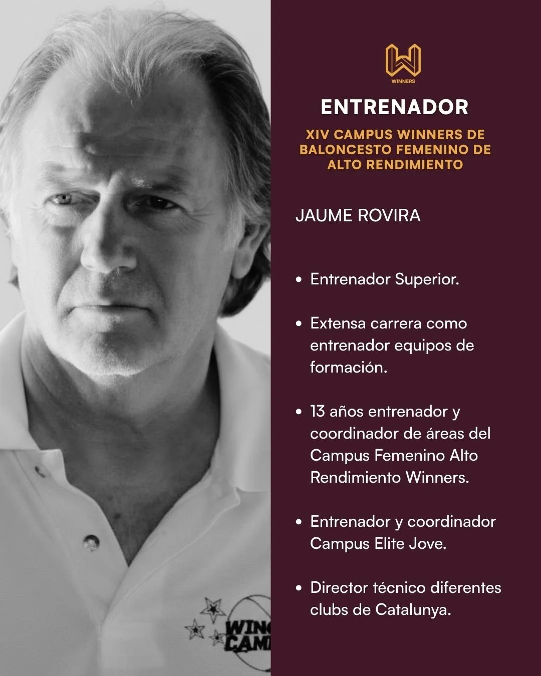 Seguimos sumando talento al staff Winners!

Entrenador Superior con una extensa trayectoria en equipos de formaci&oacute;n, acompa&ntilde;ando a jugadores y jugadoras en su evoluci&oacute;n t&eacute;cnica, t&aacute;ctica y competitiva a lo largo de l