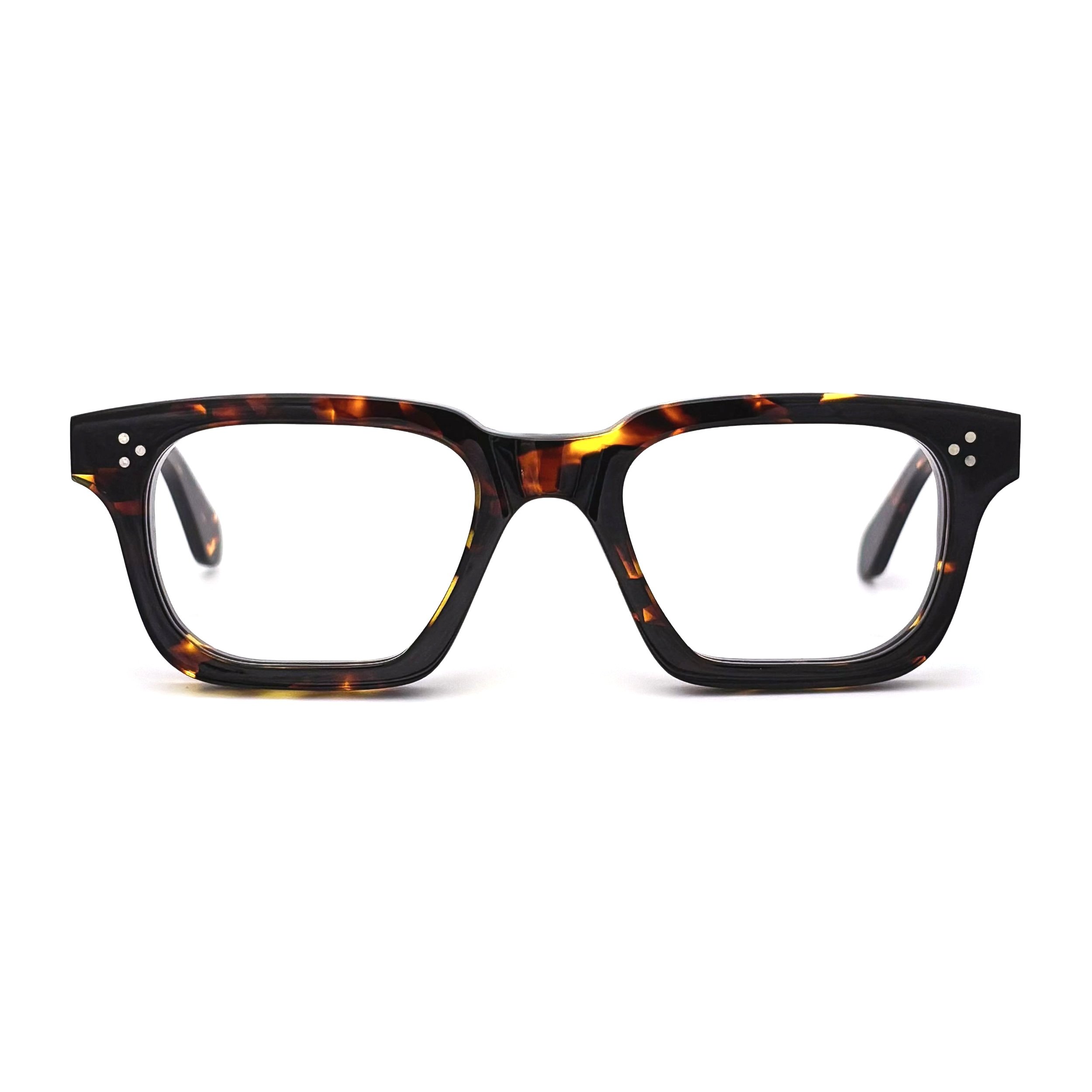 CONCEPT 2 - N°4 lunettes française hommes épaisses rectangles intemporelle