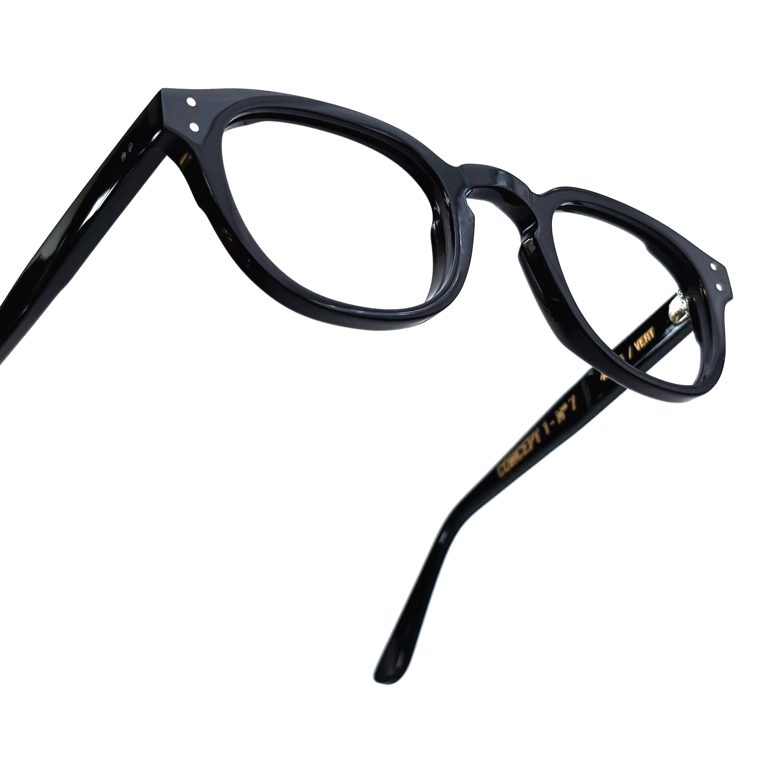 CONCEPT 1 - N°7 lunettes française mixte rectangulaires intemporelle