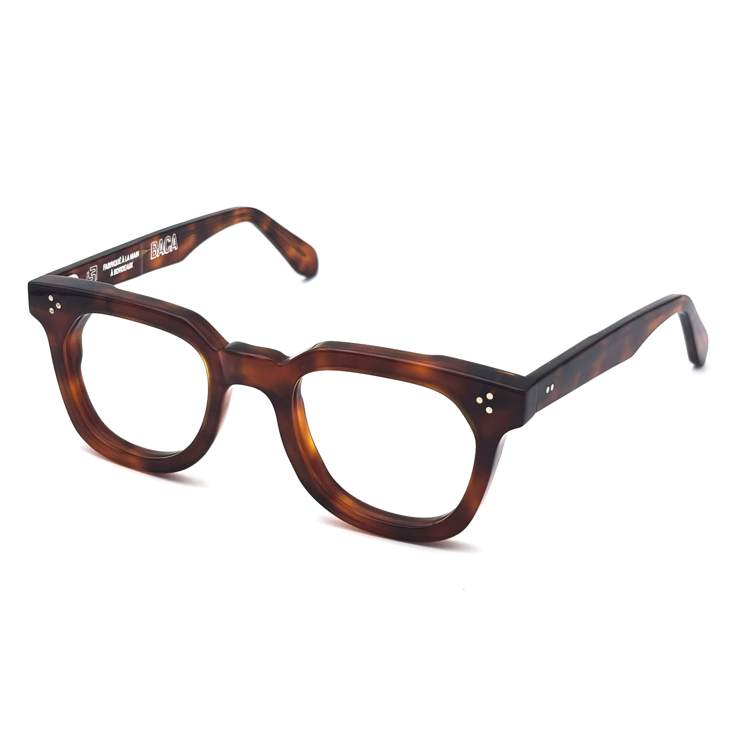 CONCEPT 2 - N°5 lunettes française hommes épaisses rectangles intemporelle