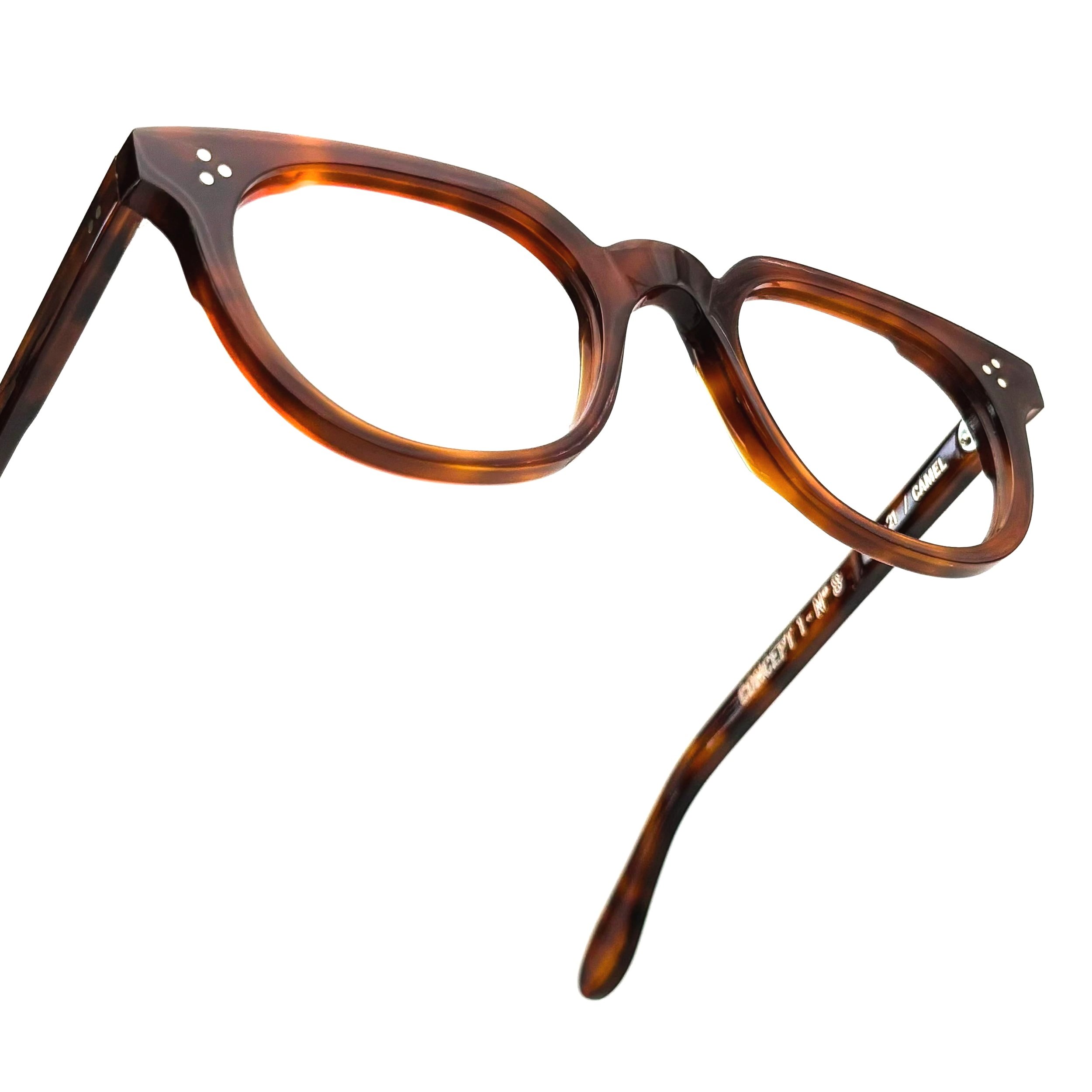 CONCEPT 1 - N°8 lunettes française mixte rondes intemporelle