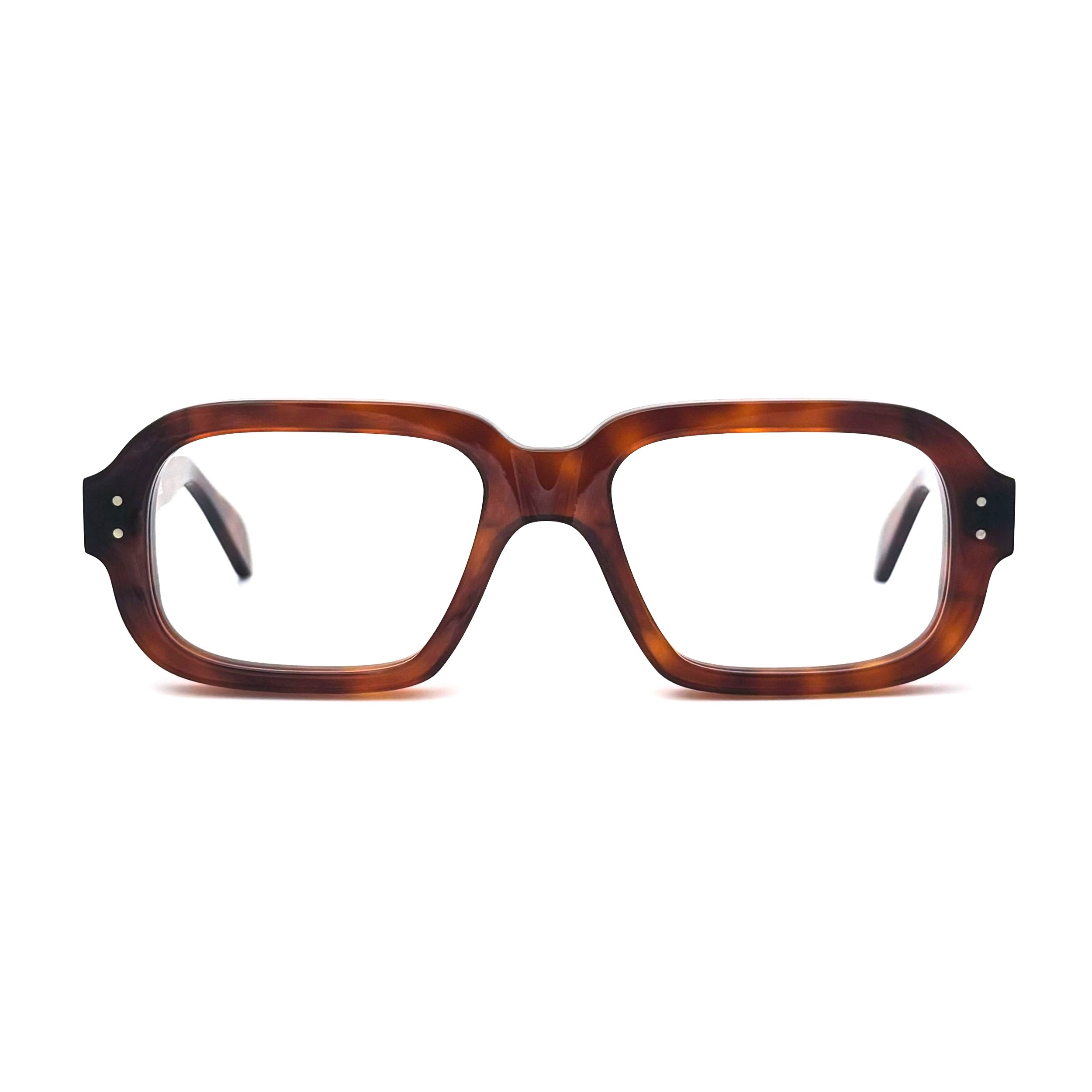 CONCEPT 2 - N°6 lunettes française mixte épaisses rectangles intemporelle