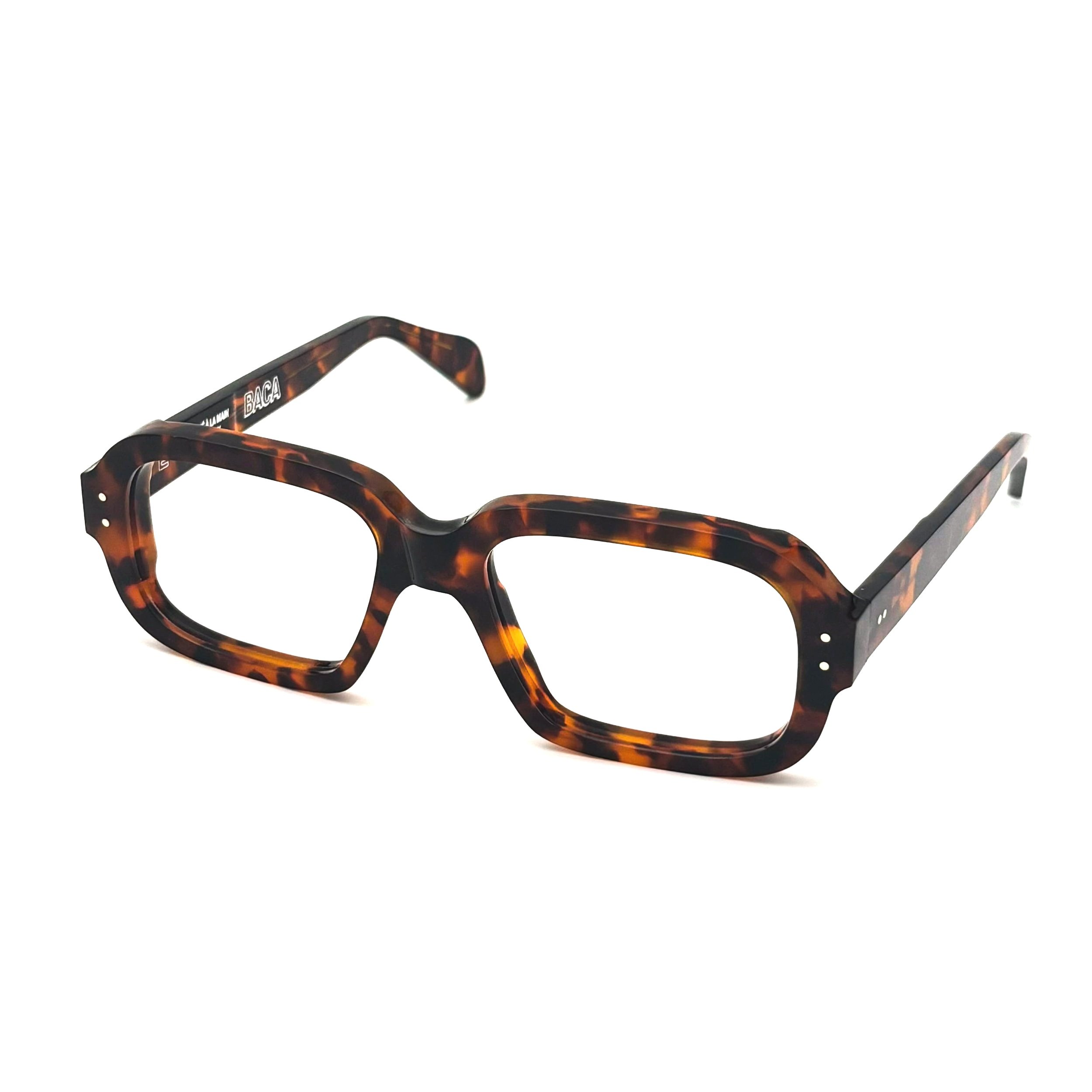 CONCEPT 2 - N°6 lunettes française mixte épaisses rectangles intemporelle
