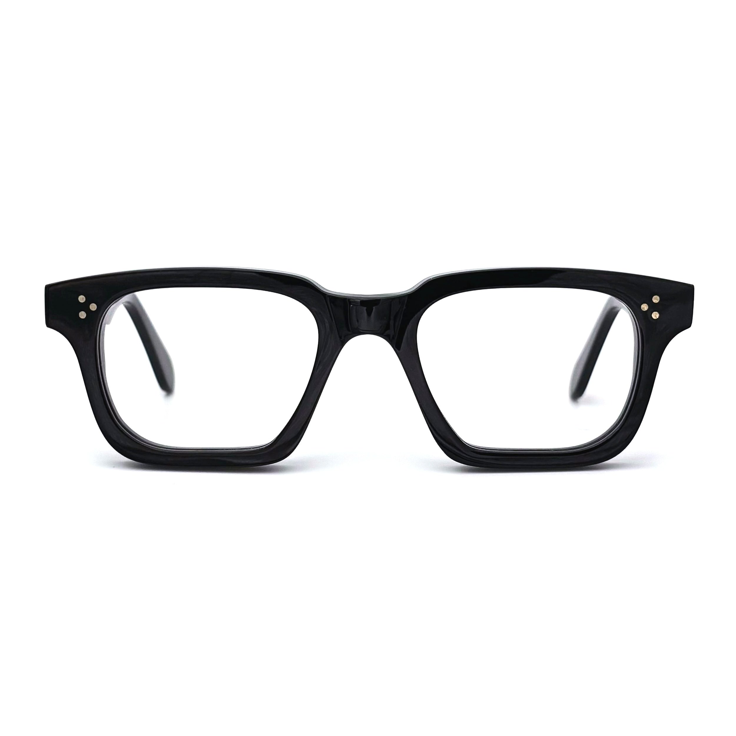 CONCEPT 2 - N°4 lunettes française hommes épaisses rectangles intemporelle