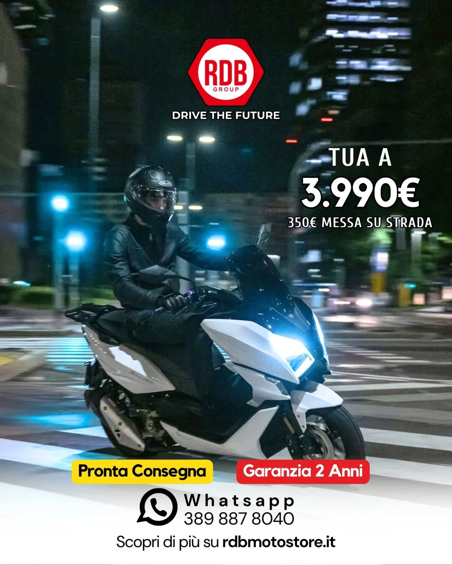 Morbidelli SC300 💥
TUA A 3.990&euro; f.c. in pronta consegna, nella colorazione nero opaco.

Scopri di pi&ugrave; su RDBMOTOSTORE.IT