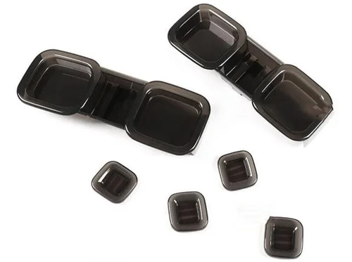 Smoked tinted rear light lenses for the Land Rover Defender