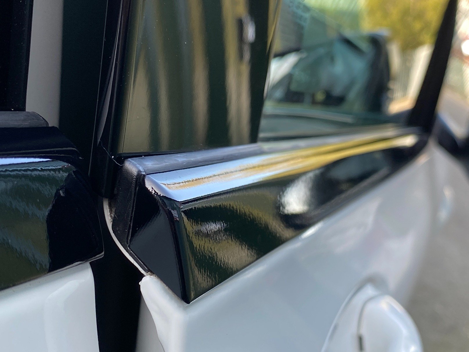 Dechroming at TintTech Nottingham Mercedes