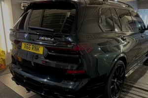 Black BMW with tinted rear lights in Nottingham