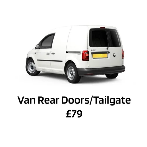 Book window tinting for van rear doors or tailgate in Nottingham
