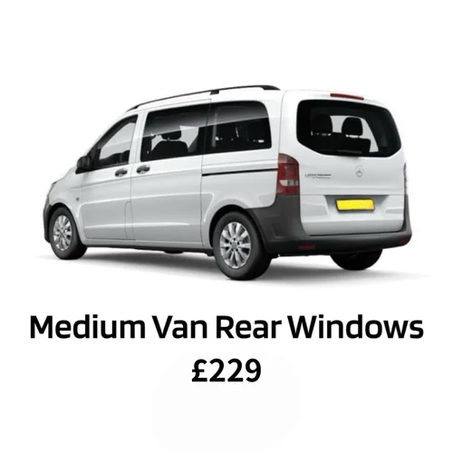 Book window tinting for a medium van in Nottingham