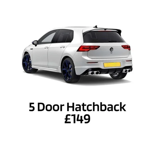 Book window tinting for a 5 door hatchback in Nottingham