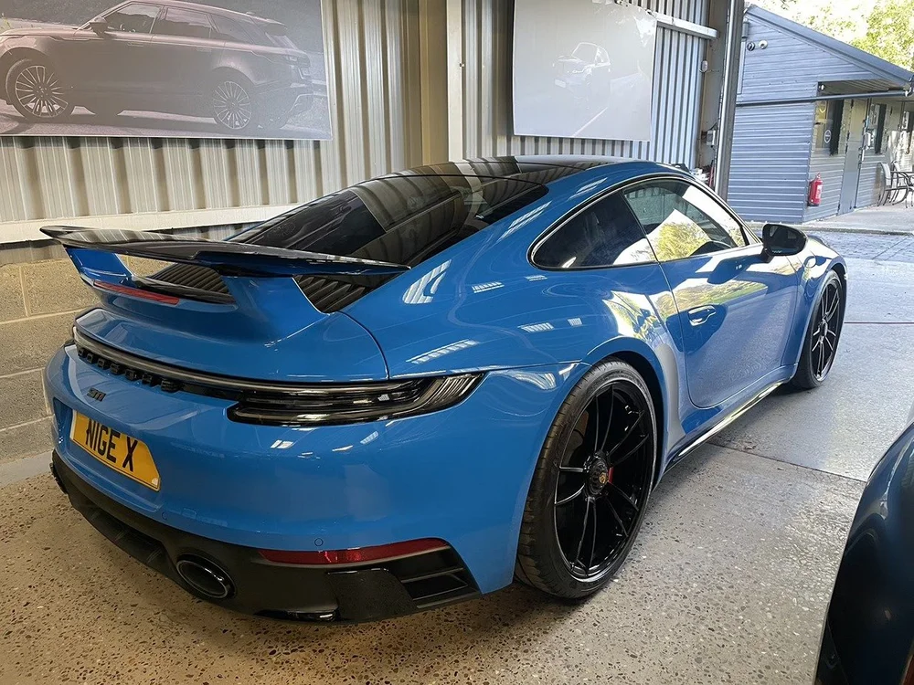 Porsche with tints at TintTech Nottingham