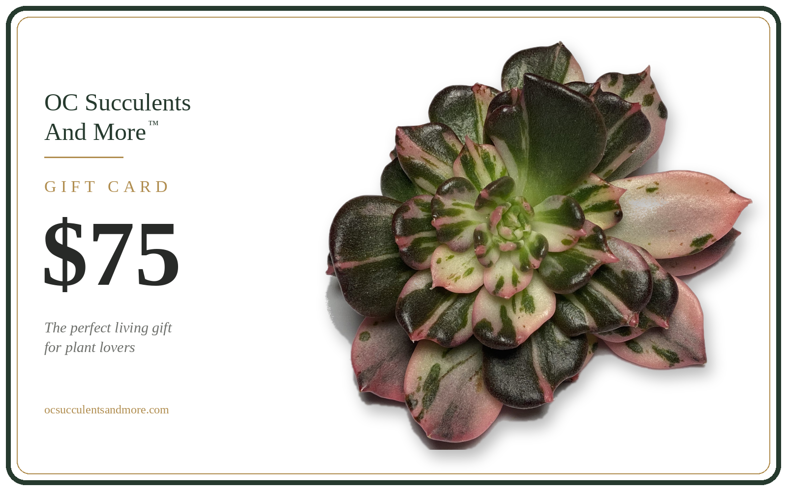 Gift Card — Perfect Gift For Plant Lovers - view 3