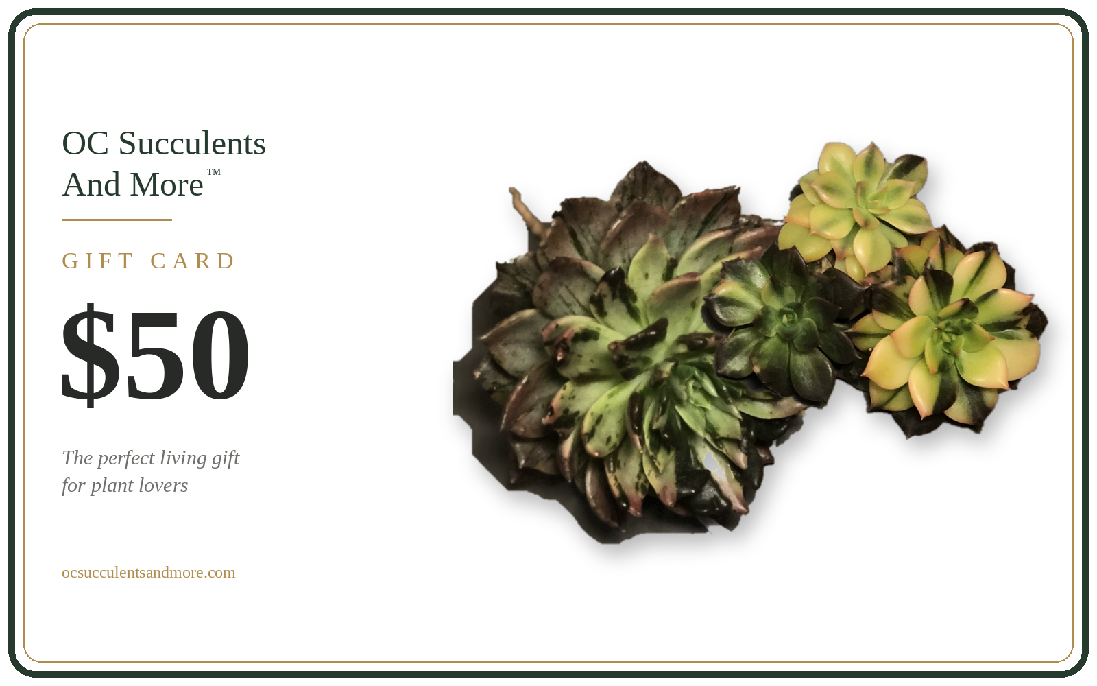 Gift Card — Perfect Gift For Plant Lovers - view 2