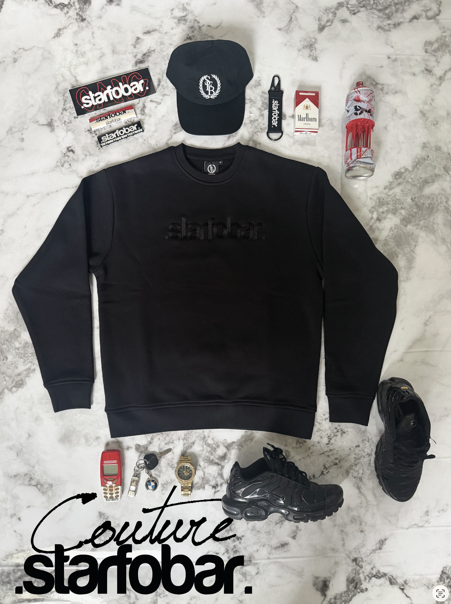 CREWNECK STARFOBAR COUTURE (limited)