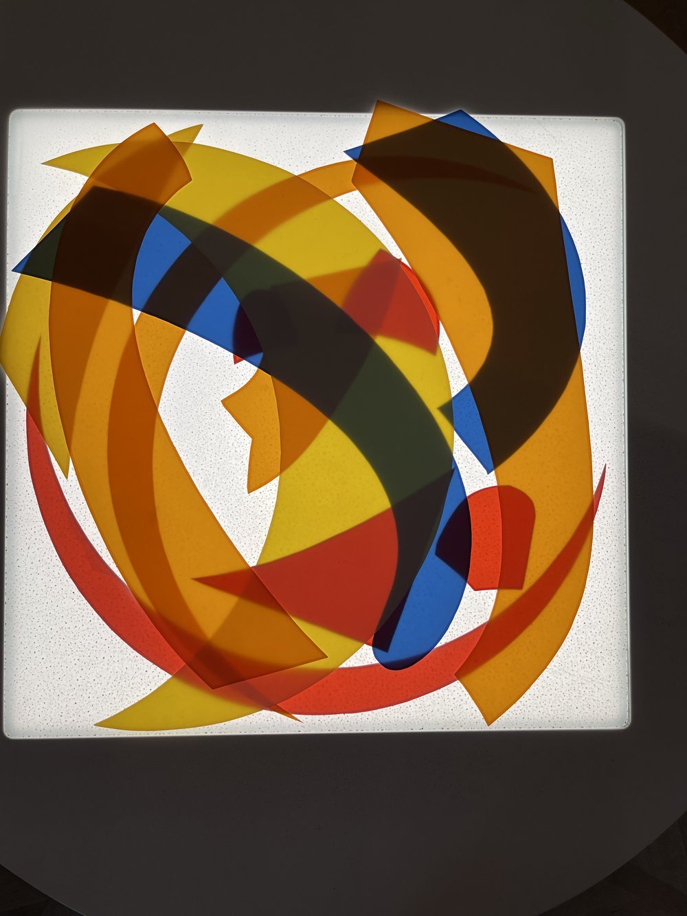 ‘My acetate experiment at Camper Museum, Prague..’