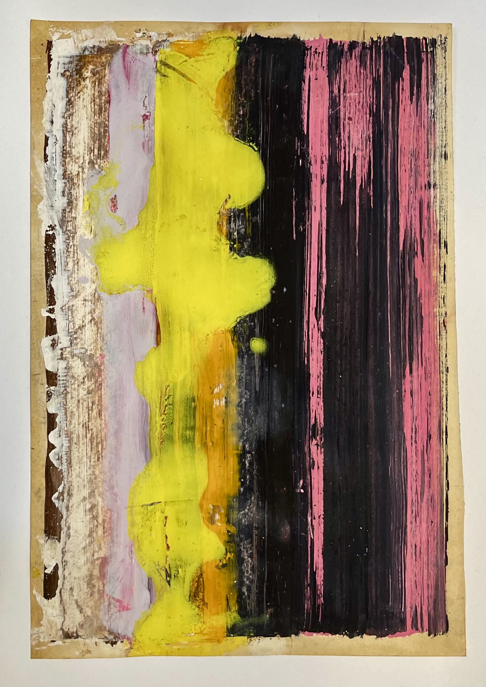‘Drawings for paintings’ from the studio, oil paint on prepared surfaces
