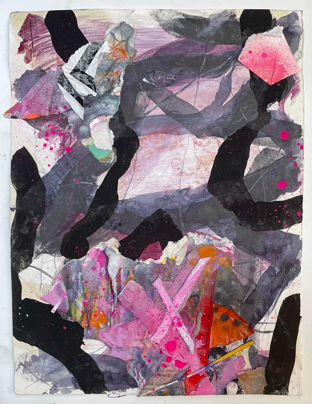 From the studio: new work in progress ‘Punkd-trash Leonardo’
