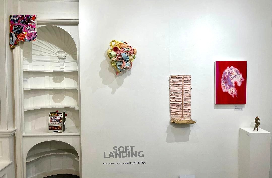 Three of my recent paintings included in ‘Soft Landings’ exhibition at 44AD Artspace: