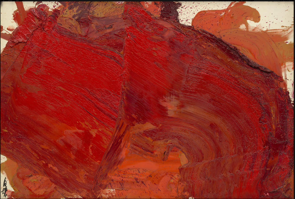 Kazuo Shiraga ‘Untitled’ 1964, at MOMA, New York, nice..