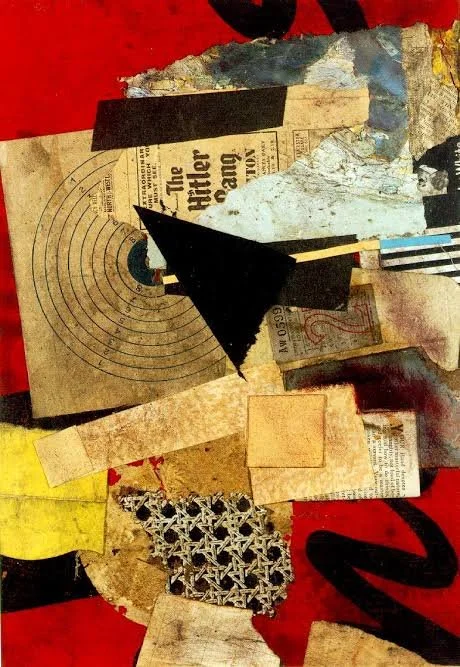 Kurt Schwitters and Merz: ‘Untitled (The Hitler Gang)’ 1944..