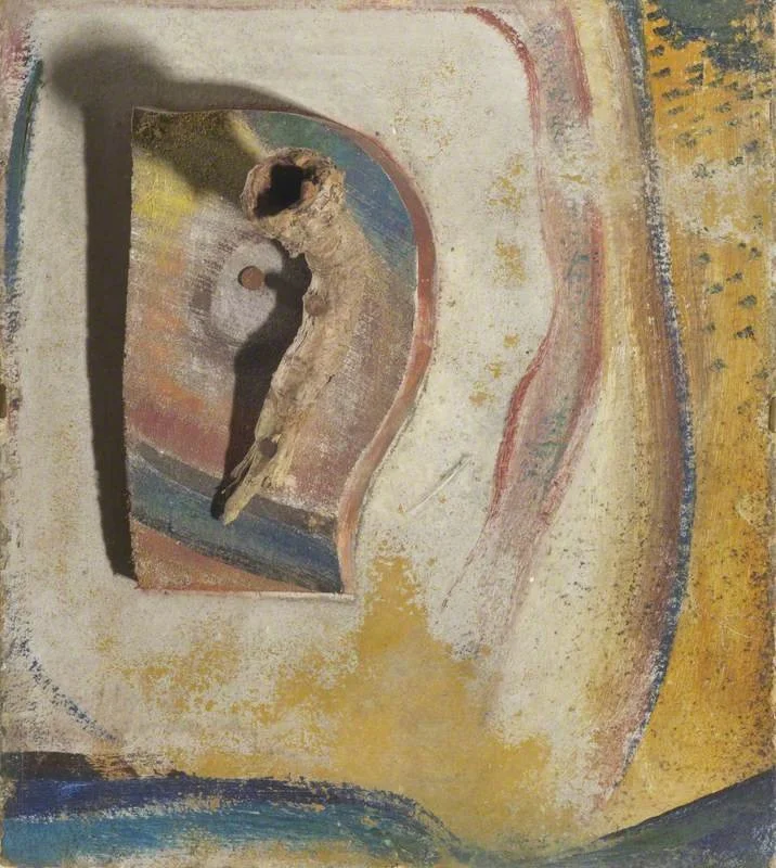 Kurt Schwitters ‘Wood on wood’ 1947.. 